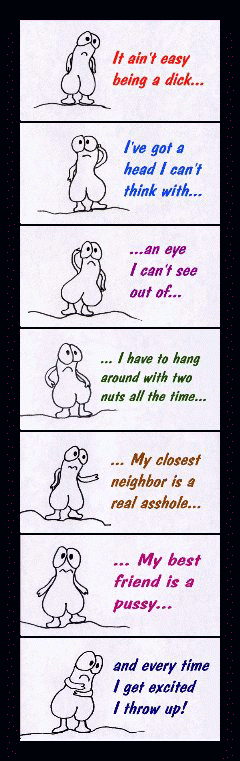not_easy_to_be_a_dick.gif