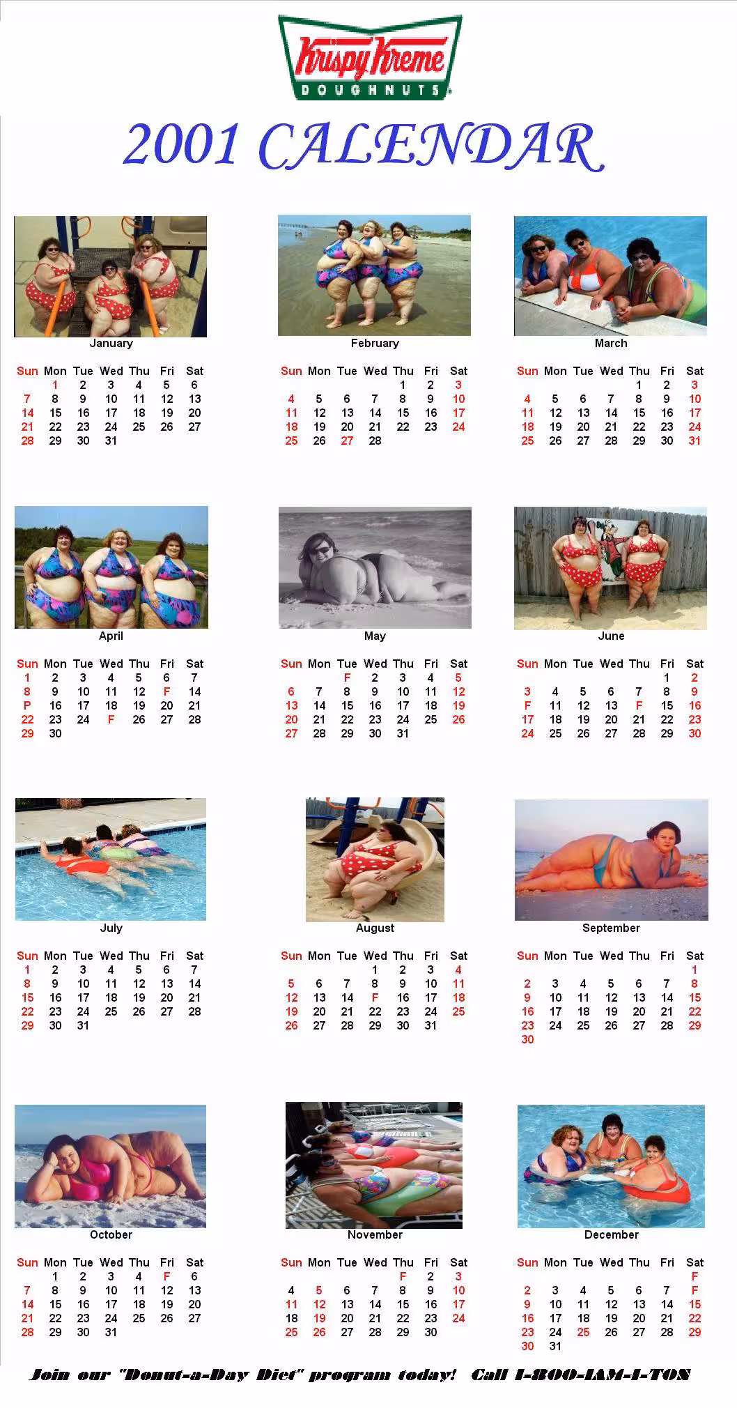 KrispyKremeCalendar2001