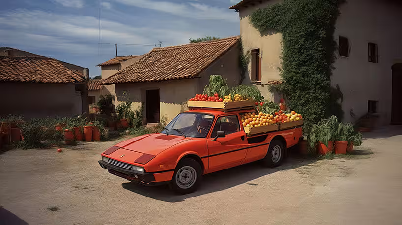 ferrari-camper-vans-secret-cars-mr-francois-ai-photo-book-promptographs-designboom-02