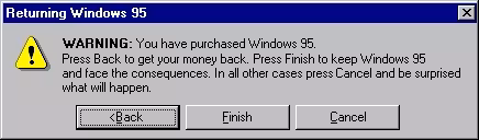 warning